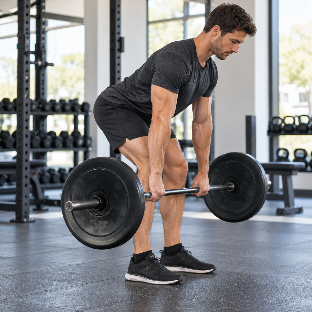 Rubber-Coated Regular Weight Plate - 15 Kg