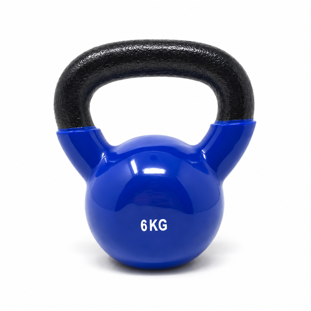 Vinyl-Coated Kettlebell - 6 Kg