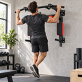 Wall-Mounted Pull-Up & Dip Station
