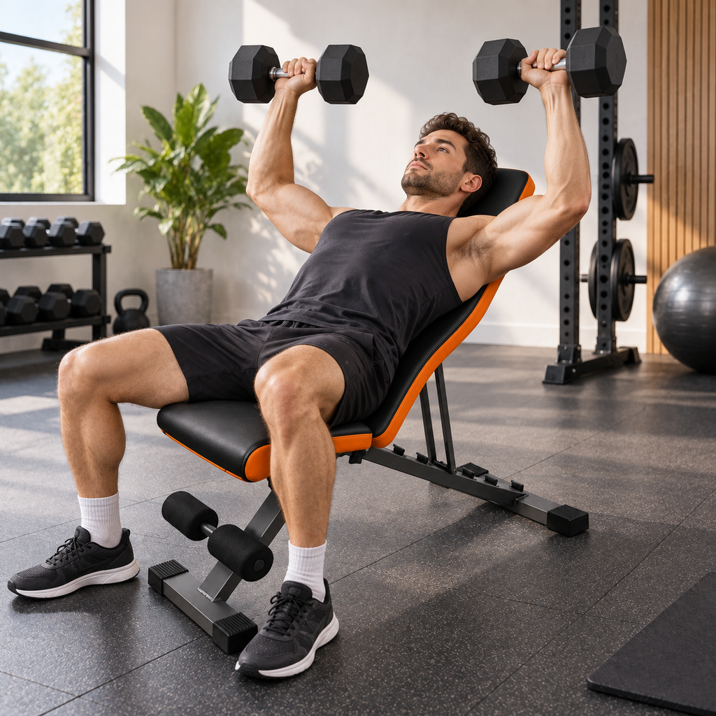 Foldable Multi-Position Weight Bench