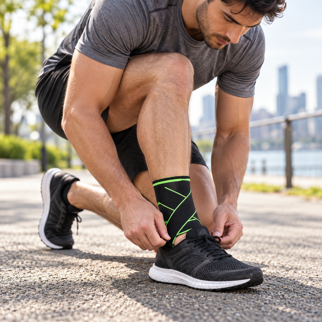 Adjustable Ankle Support Brace