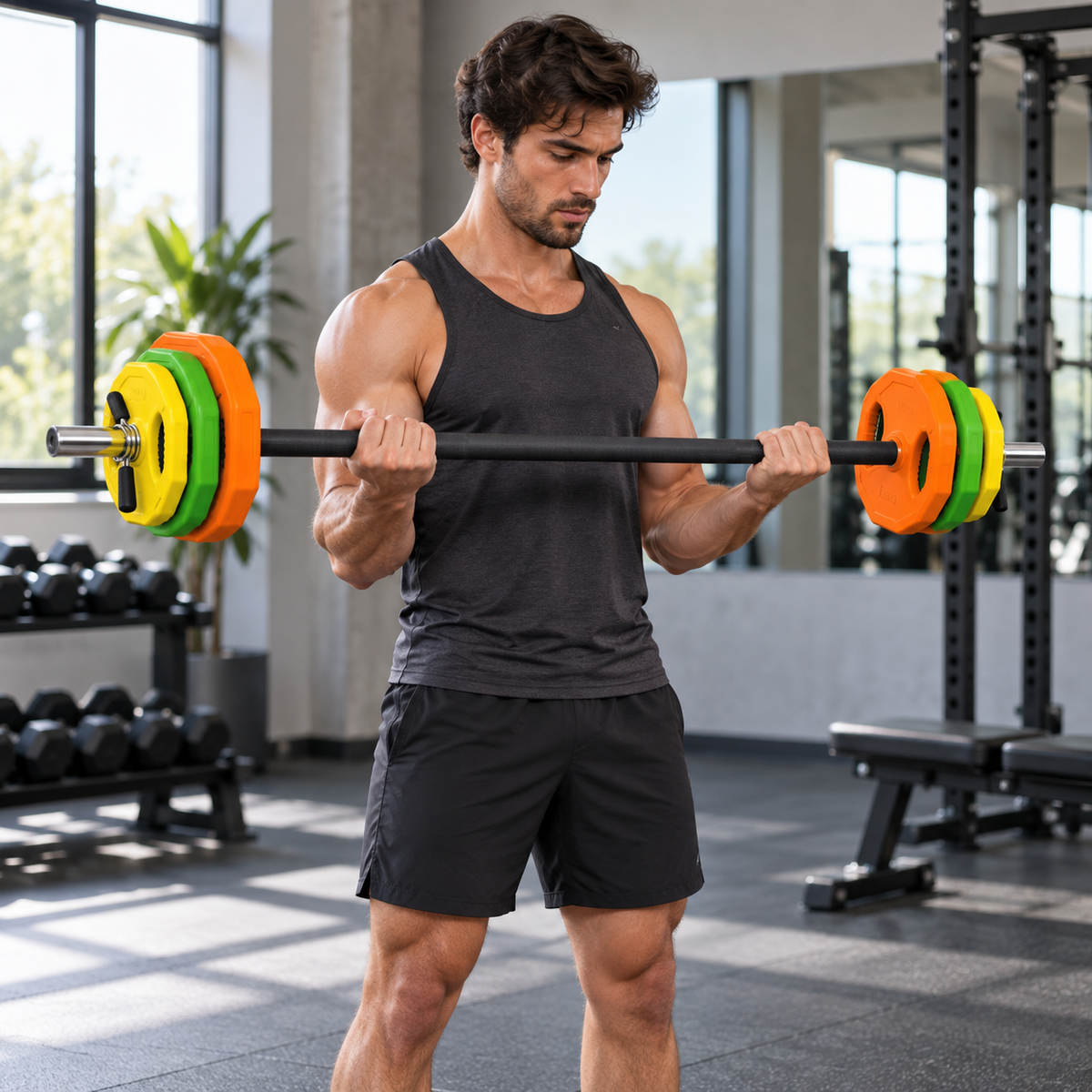 Adjustable Barbell Set