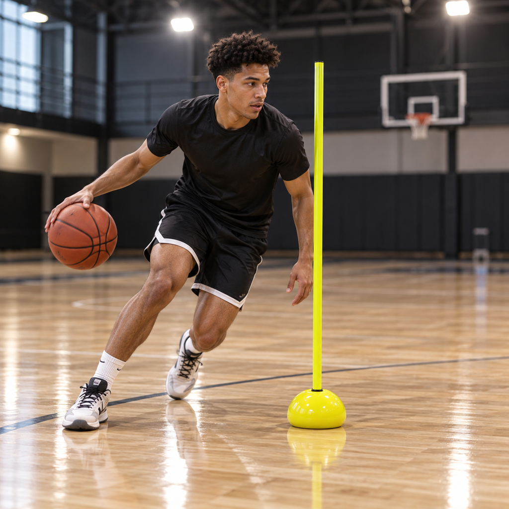 Dribbling Training Pole with Base