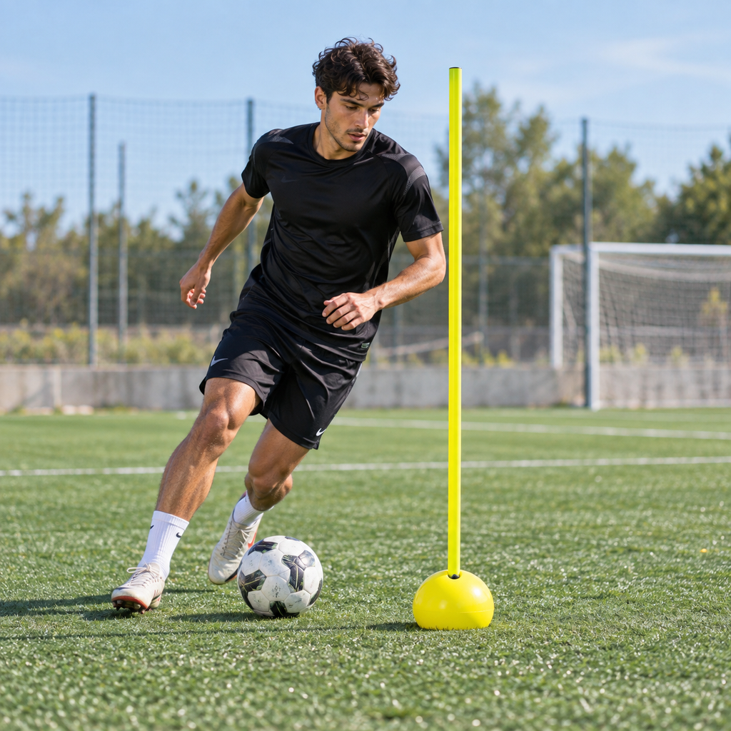 Dribbling Training Pole with Base