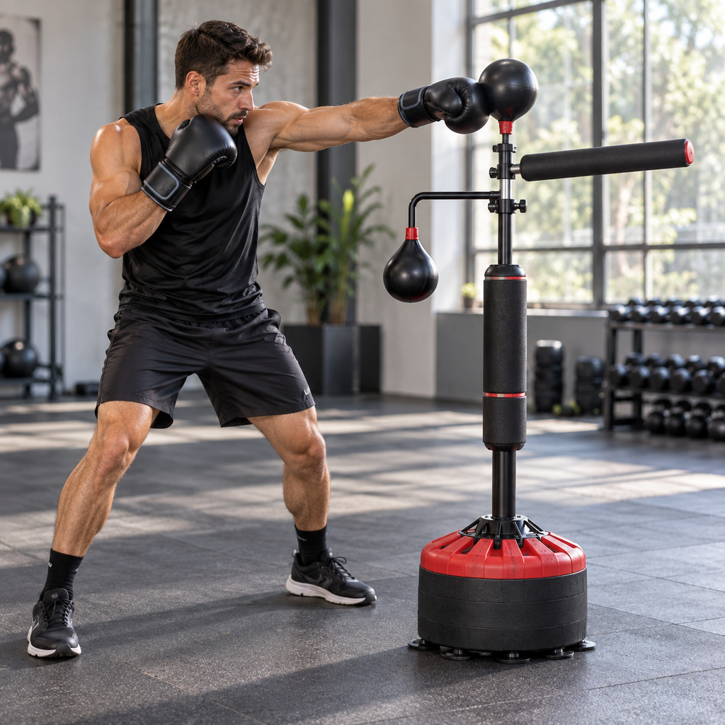 Spin Rod Reflex Boxing Trainer