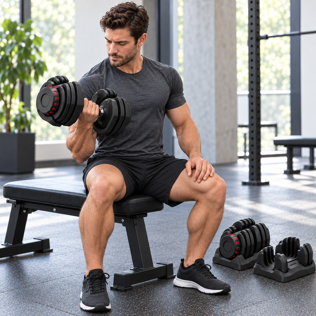 Adjustable Dumbbell Set