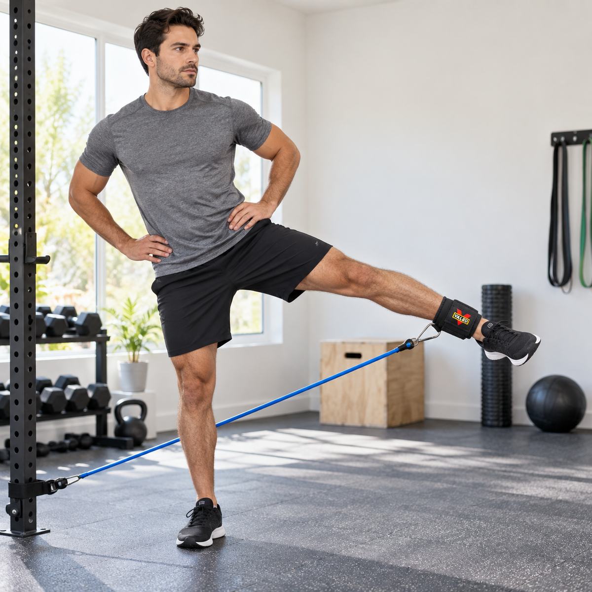 Padded Ankle Strap for Resistance Bands