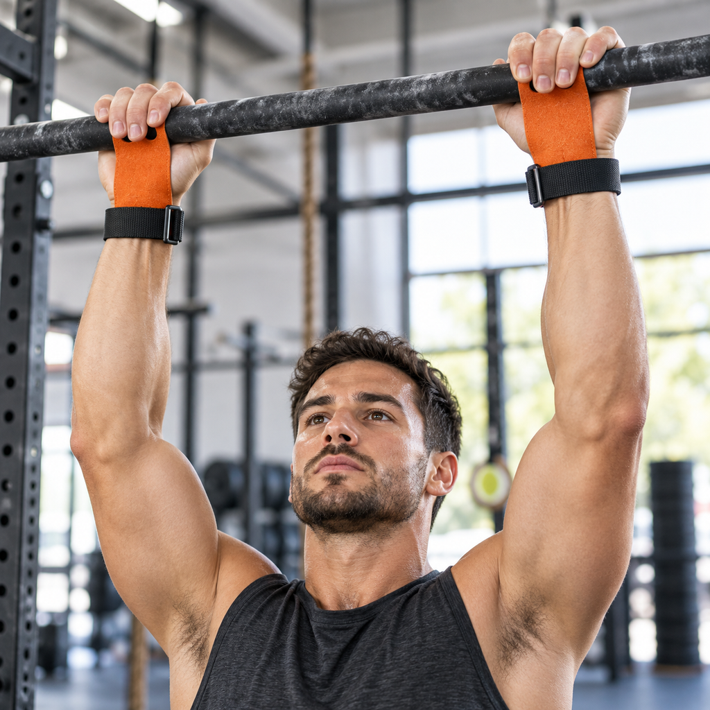 2-Hole Weightlifting Hand Grips