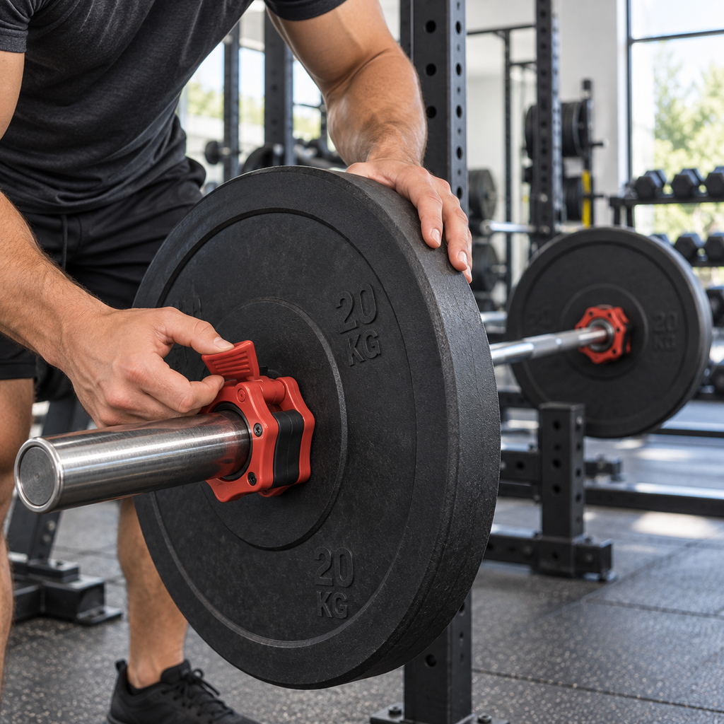 Quick-Release Olympic Barbell Collars