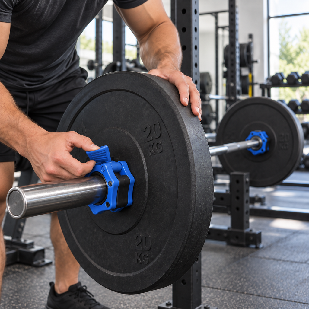 Quick-Release Olympic Barbell Collars