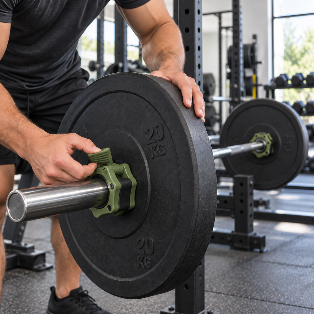 Quick-Release Olympic Barbell Collars
