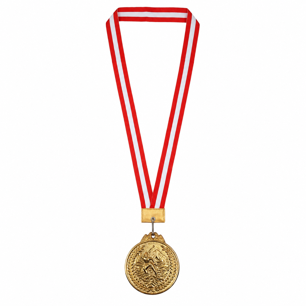 Skiing Medal