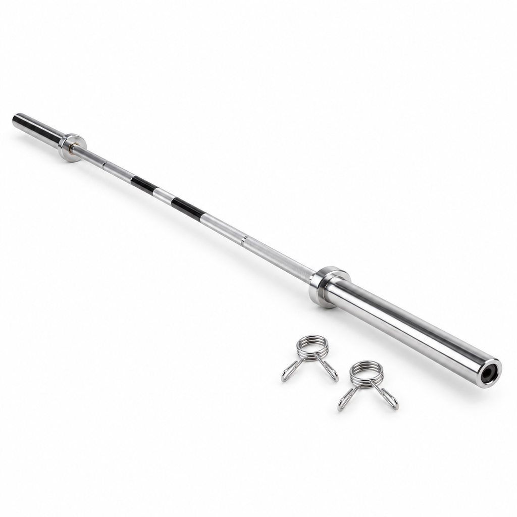 Olympic Barbell with Spring Collars