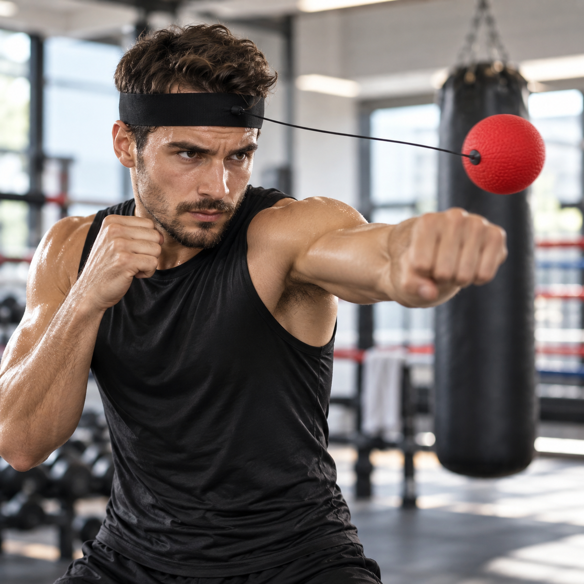 Reflex Boxing Ball Headband Set