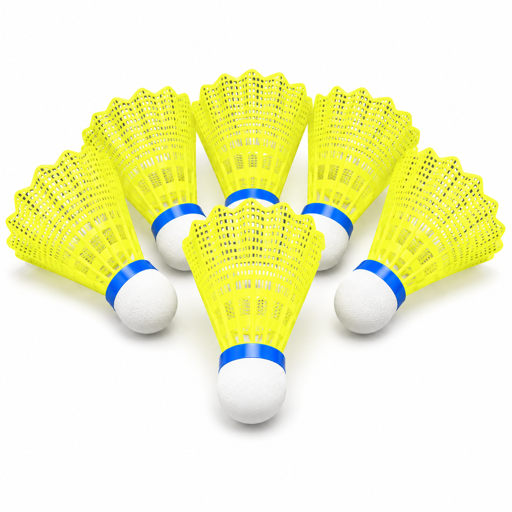 Threefish 500 Nylon Shuttlecocks — Yellow
