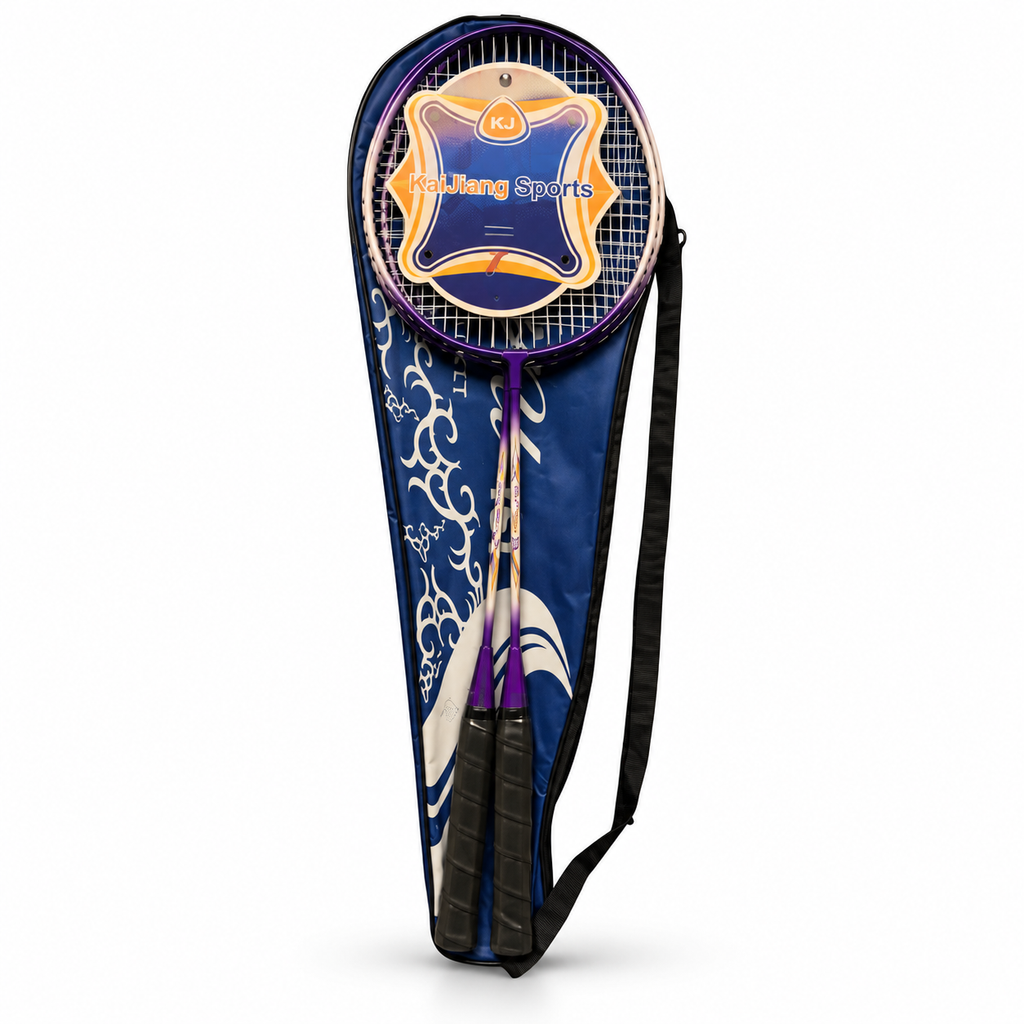 Badminton Racket Set with Carry Cover