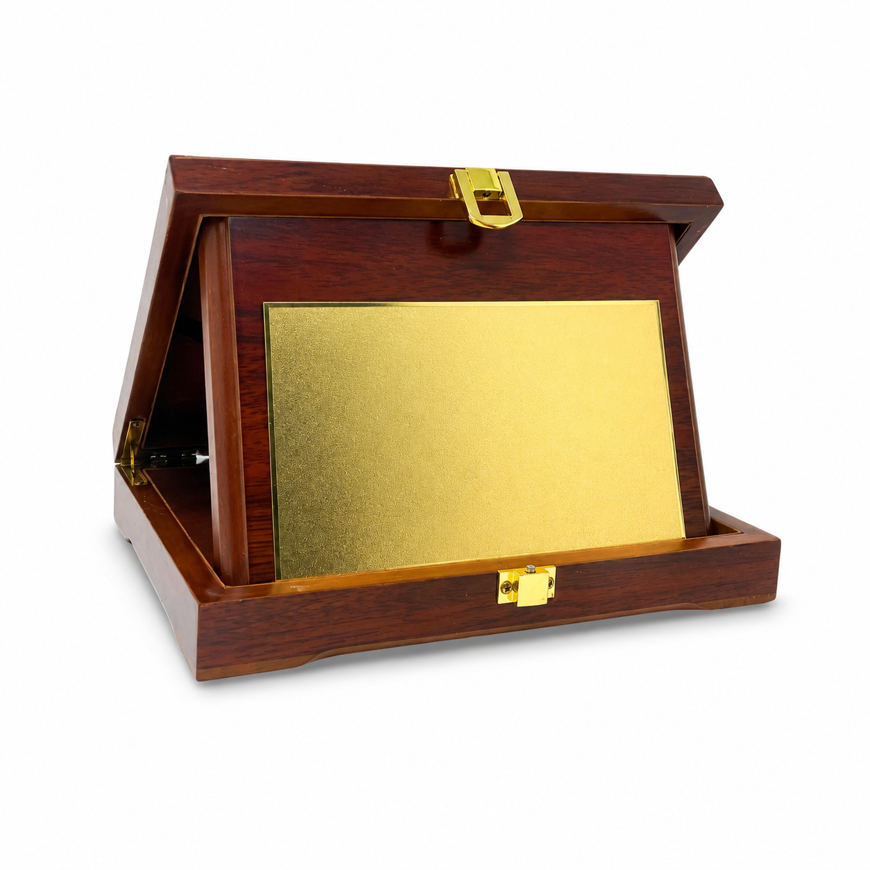 Wooden Award Plaque with Presentation Case