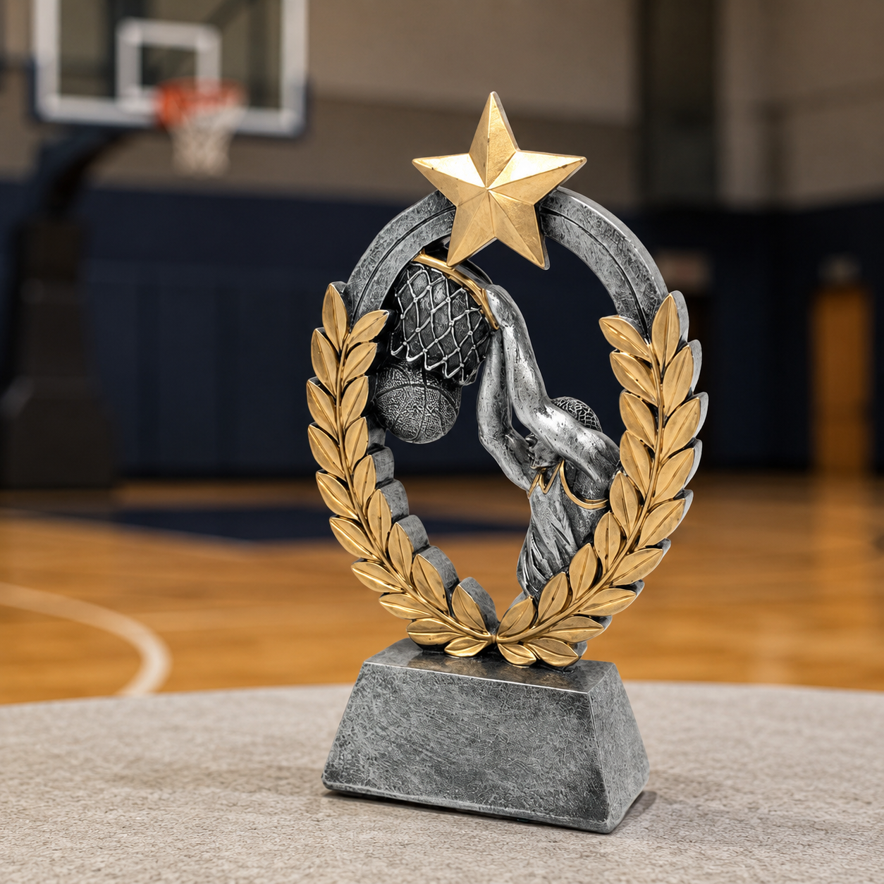 Basketball Slam Dunk Trophy