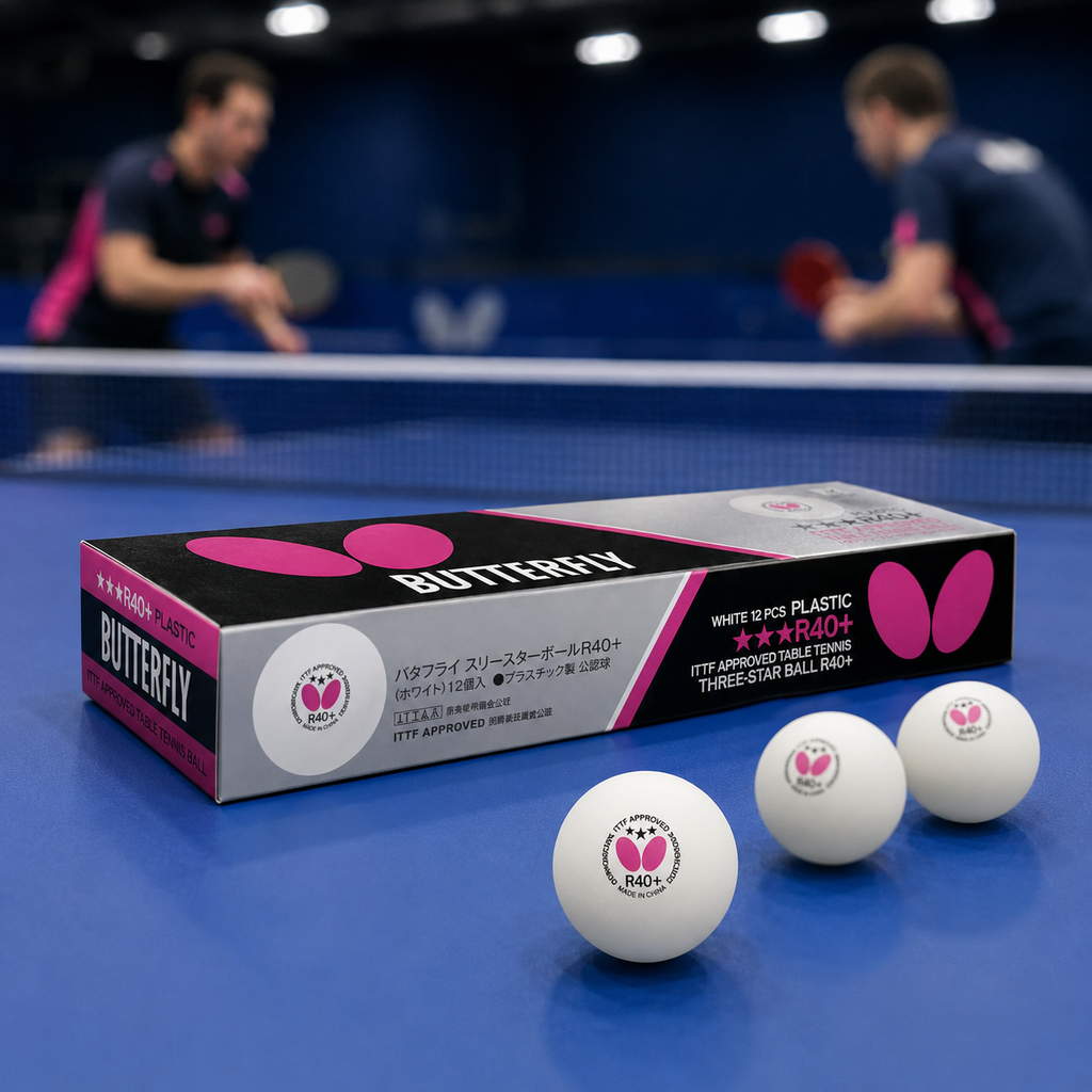 Butterfly R40+ 3-Star Balls