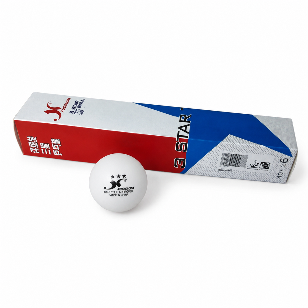 XuShaoFa 3-Star Seamless 40+ Table Tennis Balls