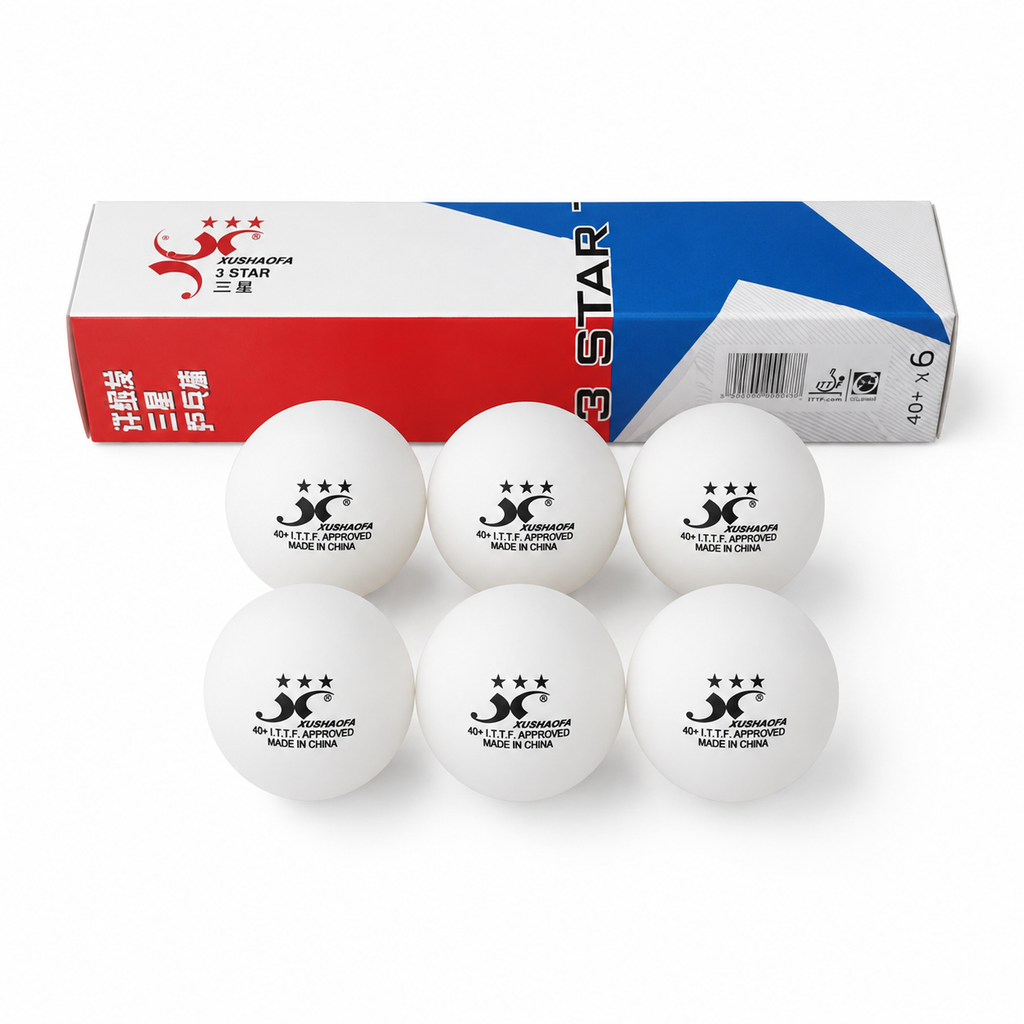 XuShaoFa 3-Star Seamless 40+ Table Tennis Balls