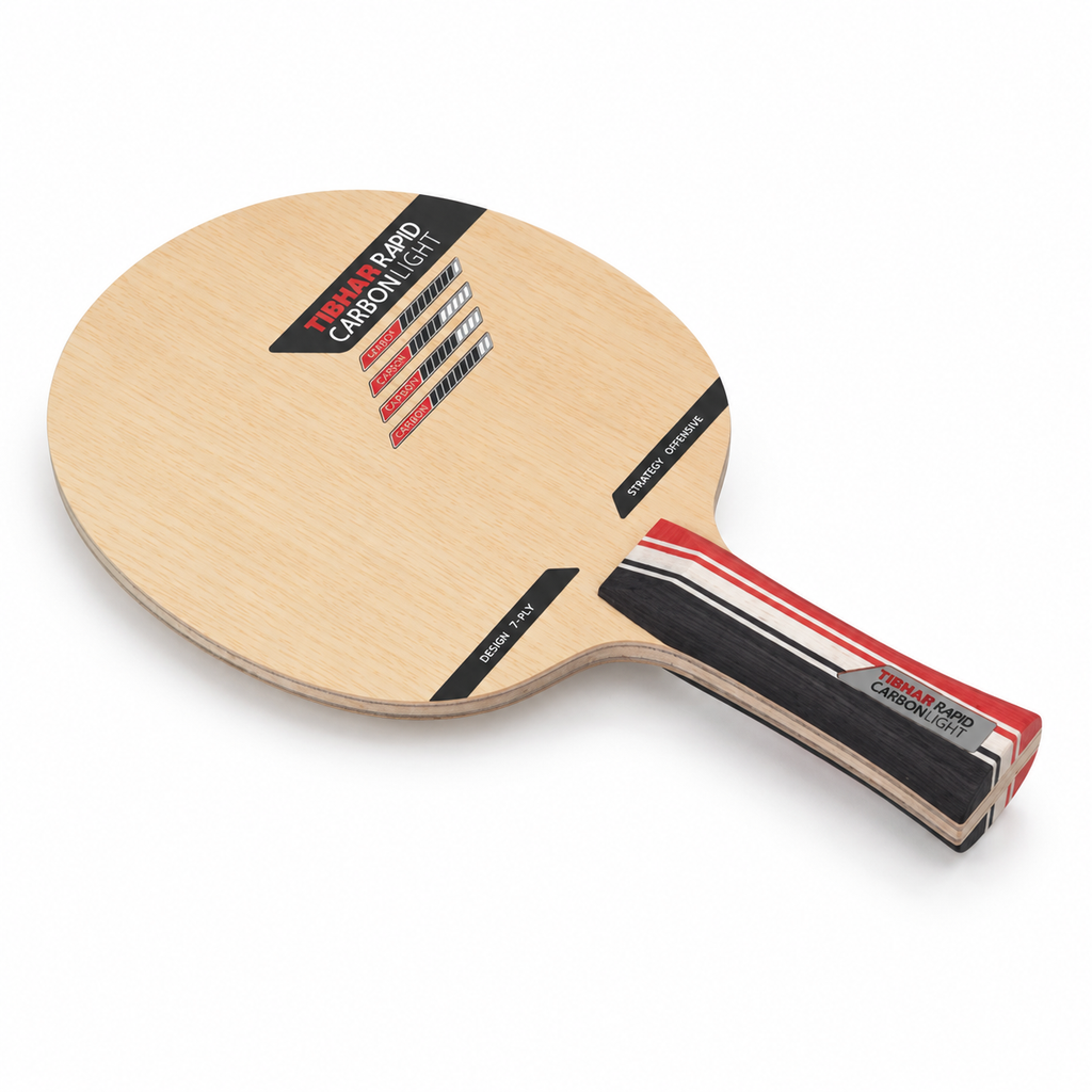 TIBHAR Rapid Carbon Light Table Tennis Blade