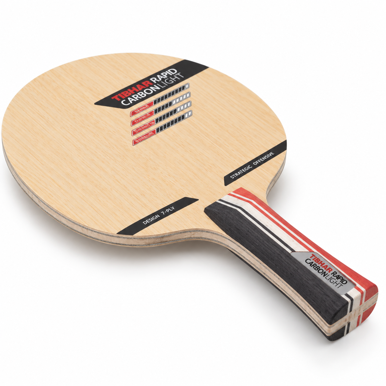TIBHAR Rapid Carbon Light Table Tennis Blade