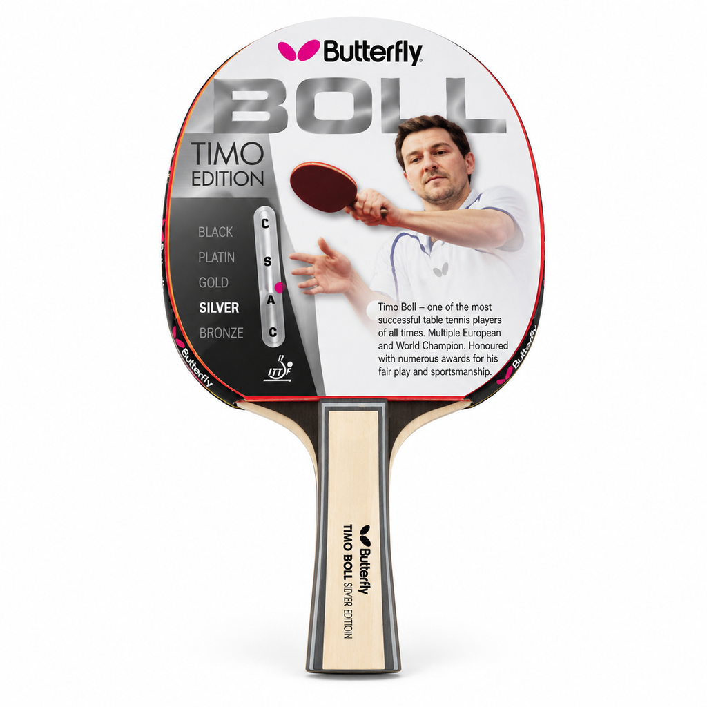 Butterfly Timo Boll Silver Table Tennis Racket