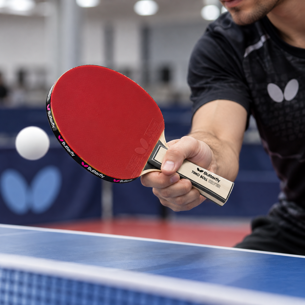 Butterfly Timo Boll Silver Table Tennis Racket