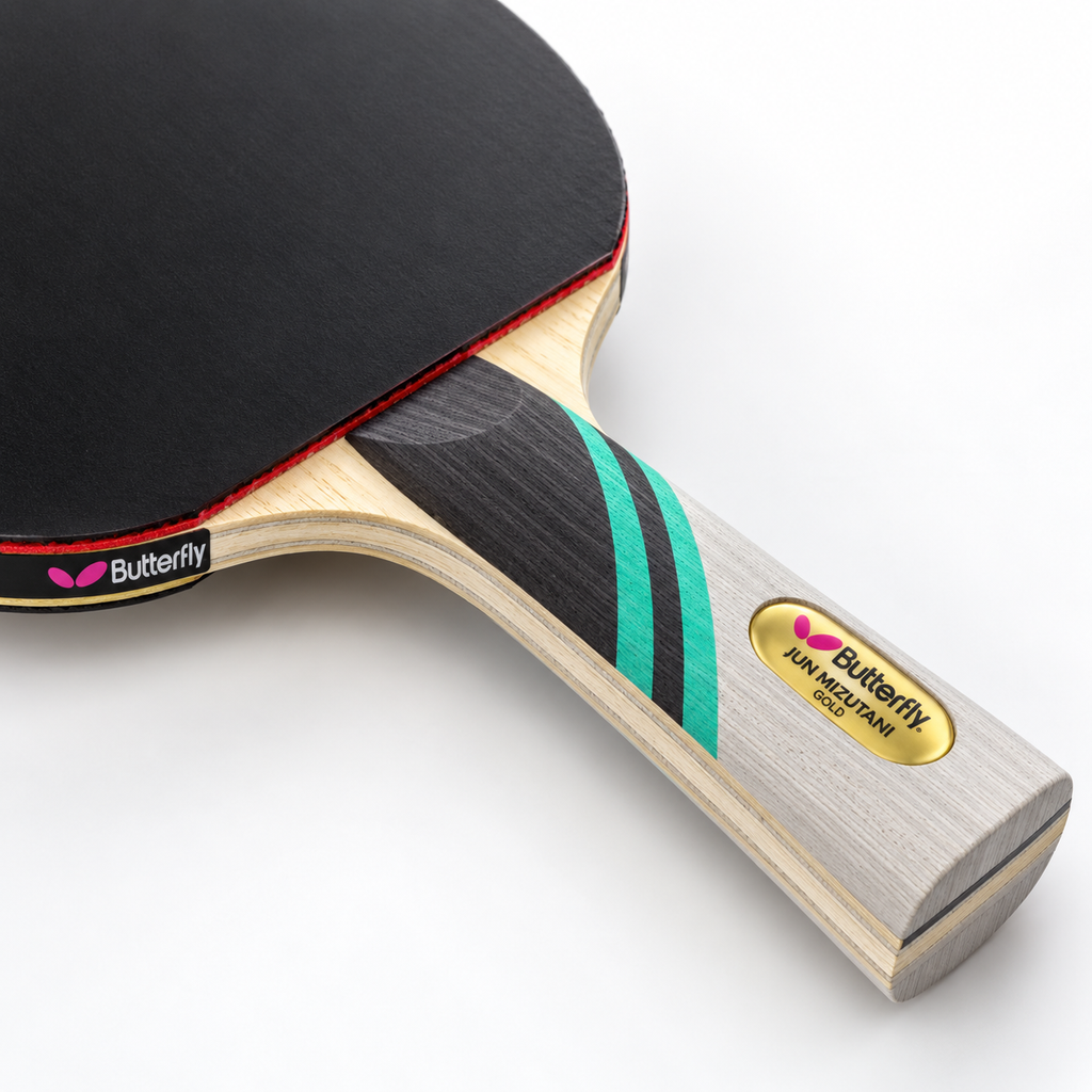 Butterfly Jun Mizutani Gold Table Tennis Racket