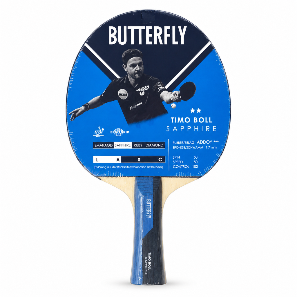 Butterfly Timo Boll Sapphire 2-Star Table Tennis Racket