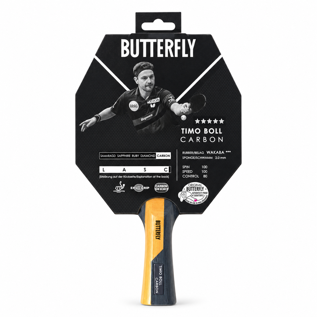 Butterfly Timo Boll Carbon Table Tennis Racket