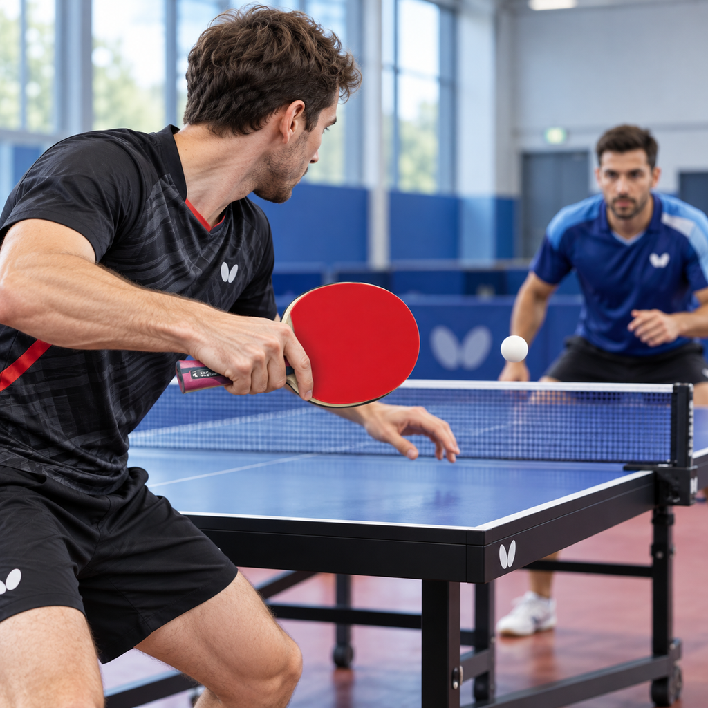 Butterfly Timo Boll Ruby 3-Star Table Tennis Racket