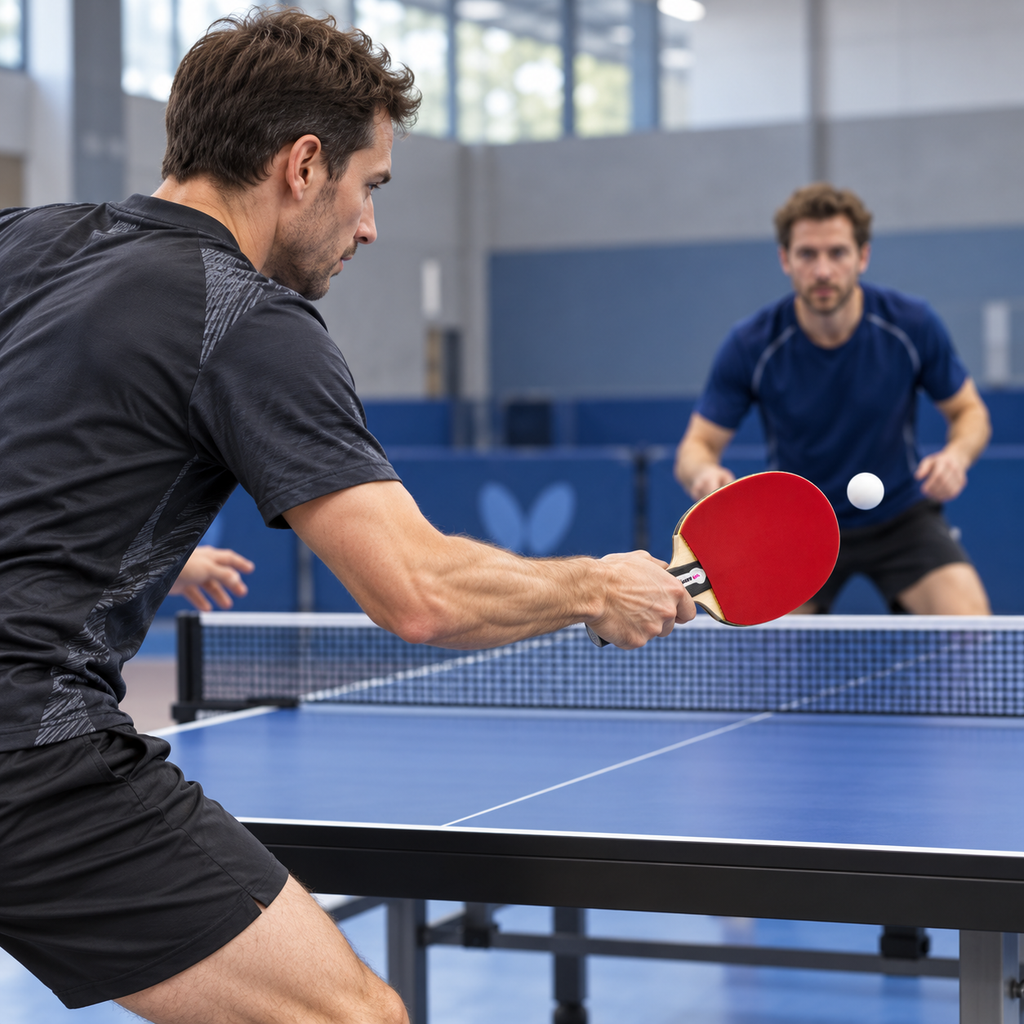 Butterfly Michael Maze Silver Table Tennis Racket