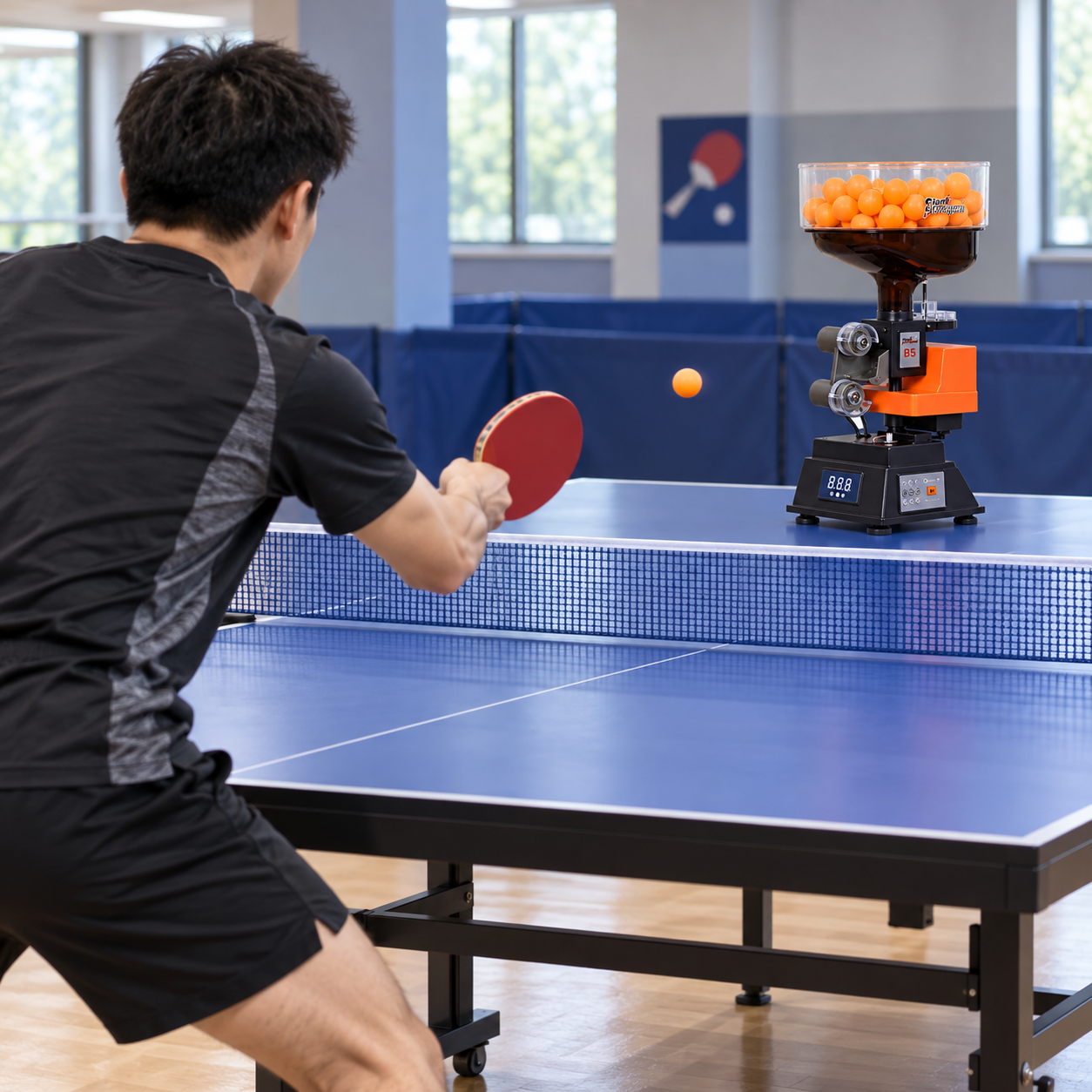 Giant Dragon B5 Table-Top Table Tennis Robot