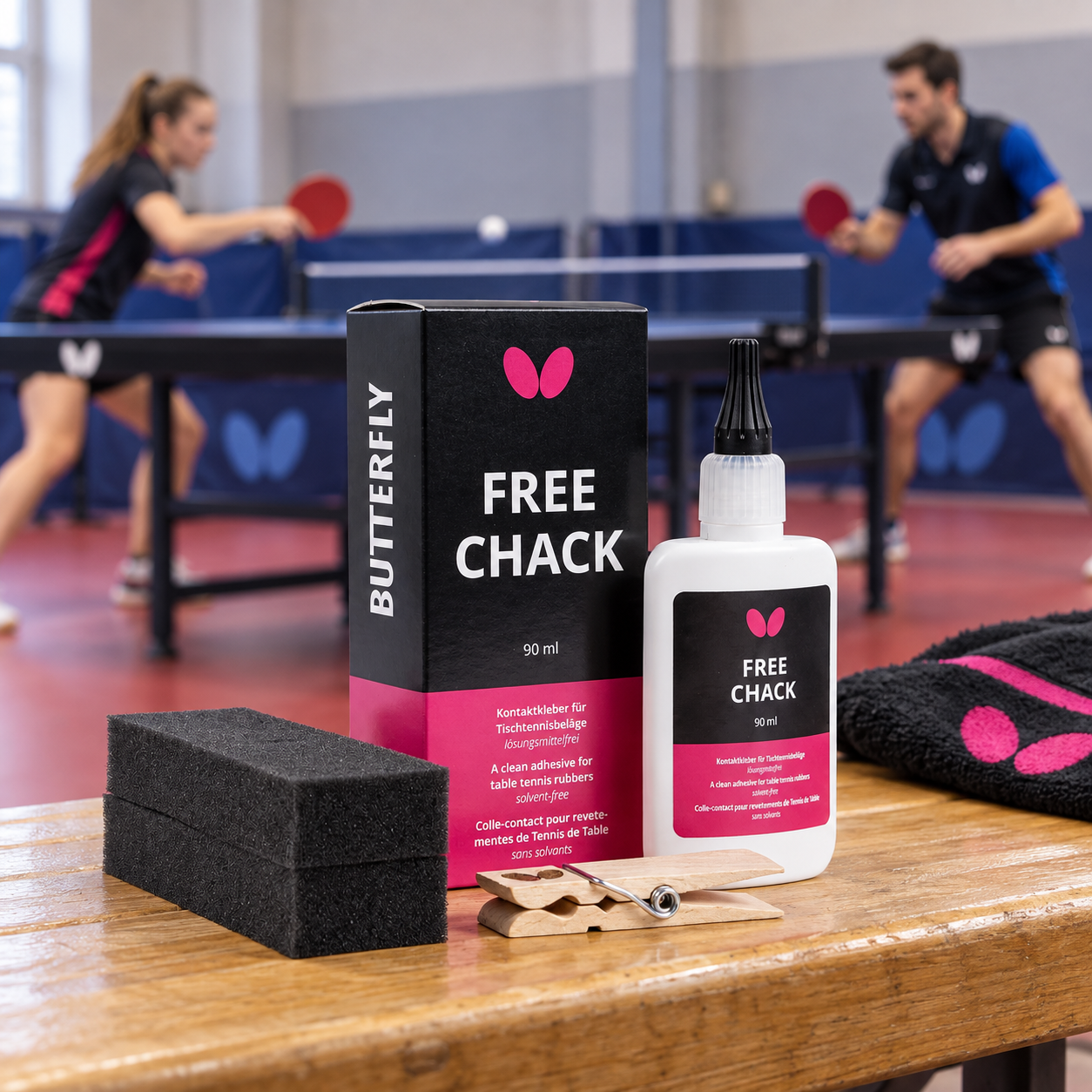 Butterfly Free Chack Table Tennis Glue