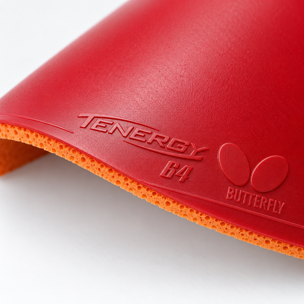 Butterfly Tenergy 64 Table Tennis Rubber – Red