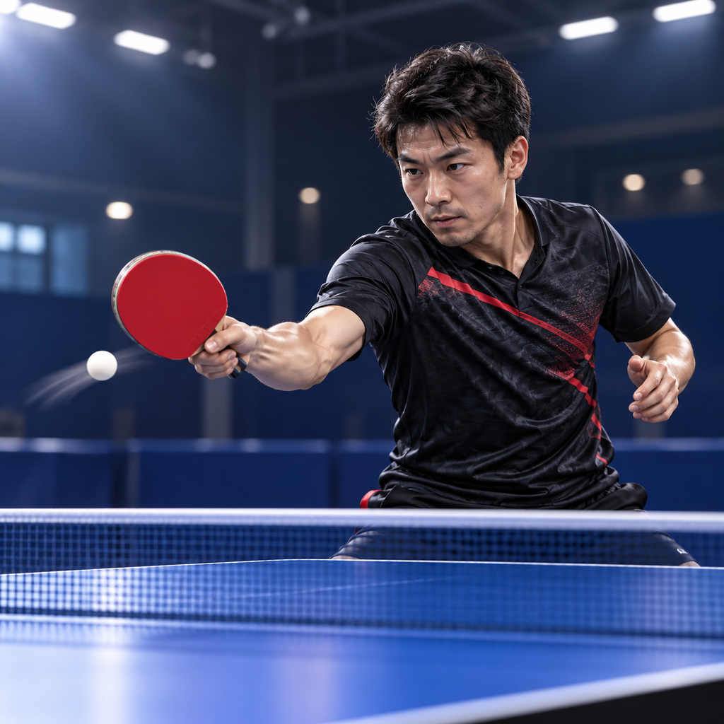 Butterfly Tenergy 05 FX Table Tennis Rubber – Red