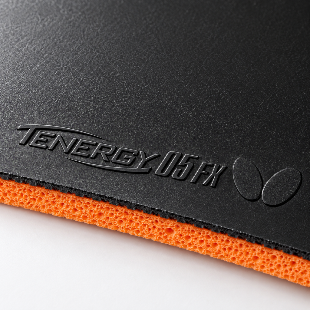 Butterfly Tenergy 05 FX Table Tennis Rubber – Black