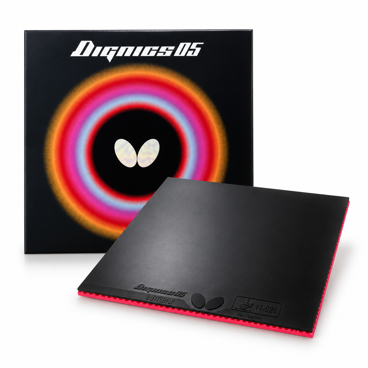 Butterfly Dignics 05 Table Tennis Rubber – Black