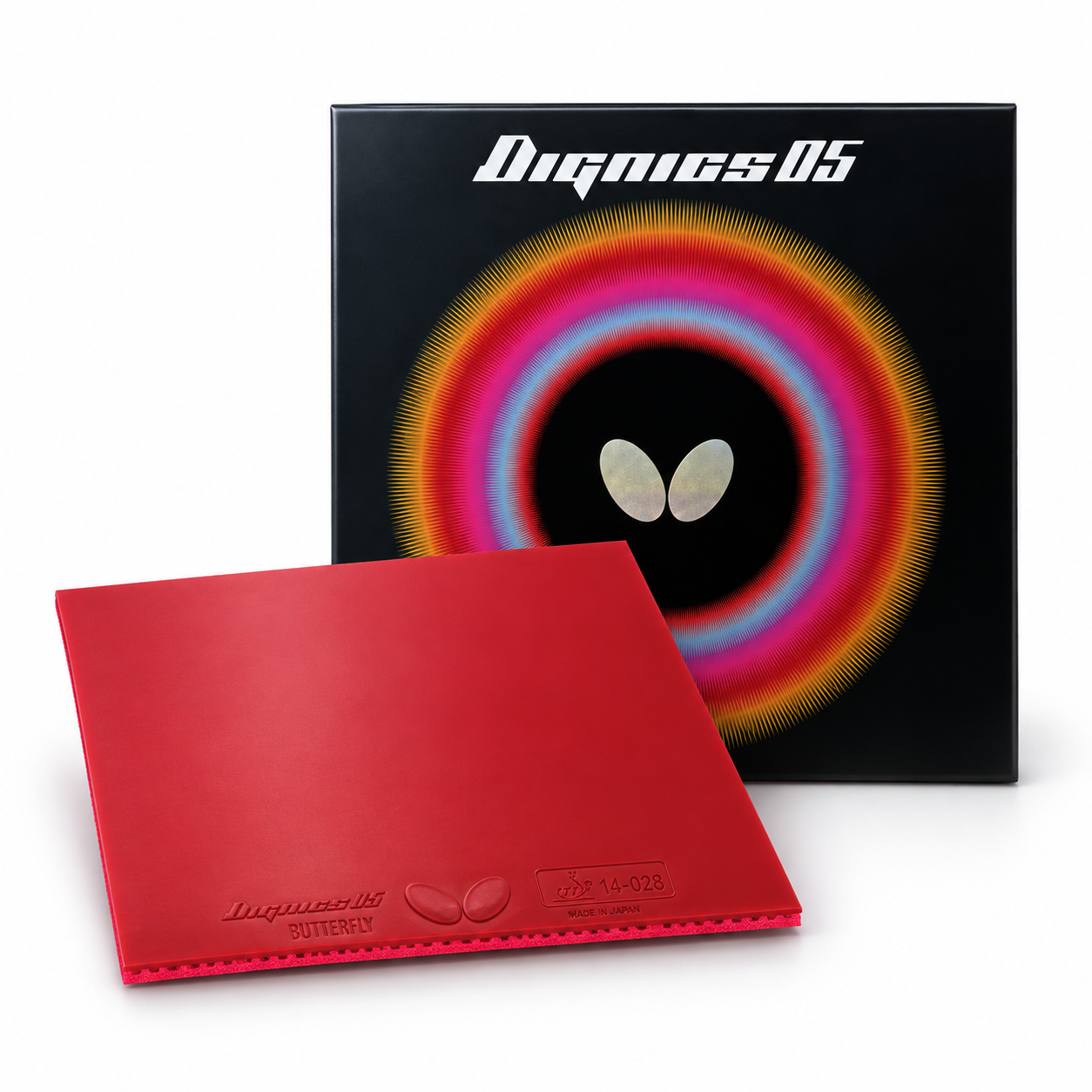 Butterfly Dignics 05 Table Tennis Rubber – Red