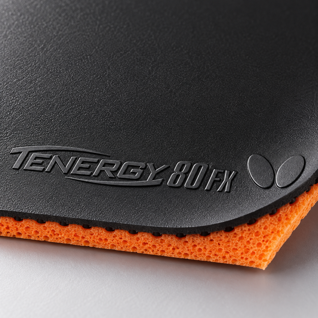 Butterfly Tenergy 80 FX Table Tennis Rubber – Black
