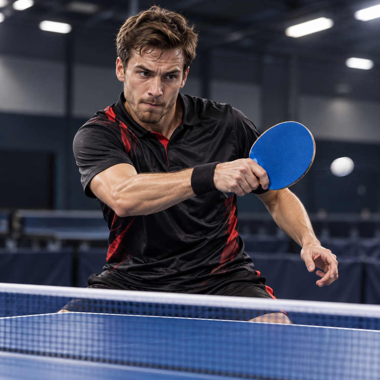 Tibhar Quantum X Pro Table Tennis Rubber – Blue