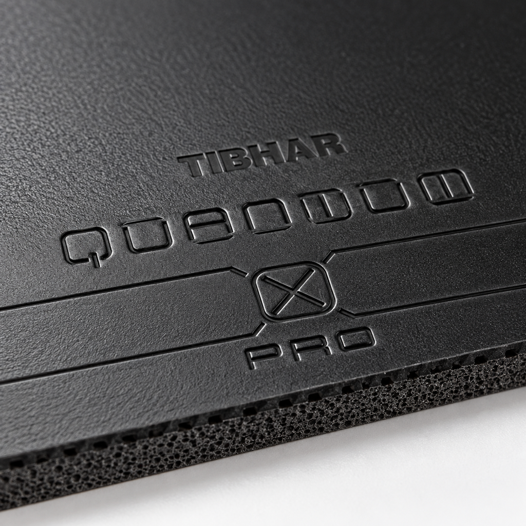 Tibhar Quantum X Pro Table Tennis Rubber – Black