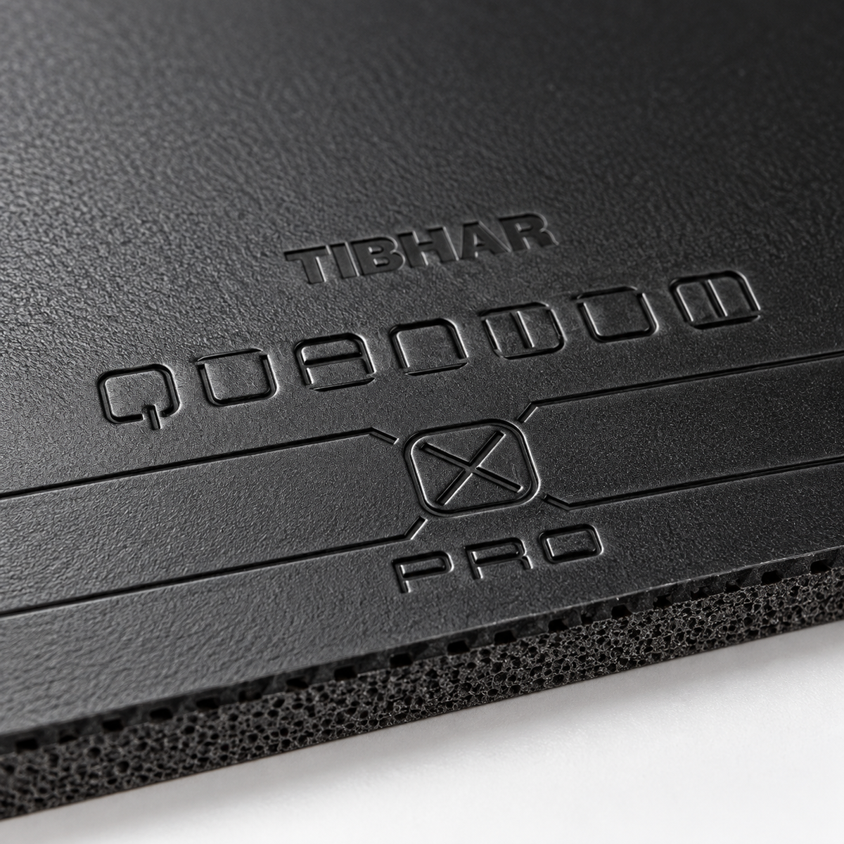 Tibhar Quantum X Pro Table Tennis Rubber – Black