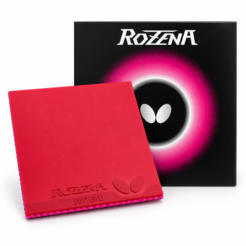 Butterfly Rozena Table Tennis Rubber – Red