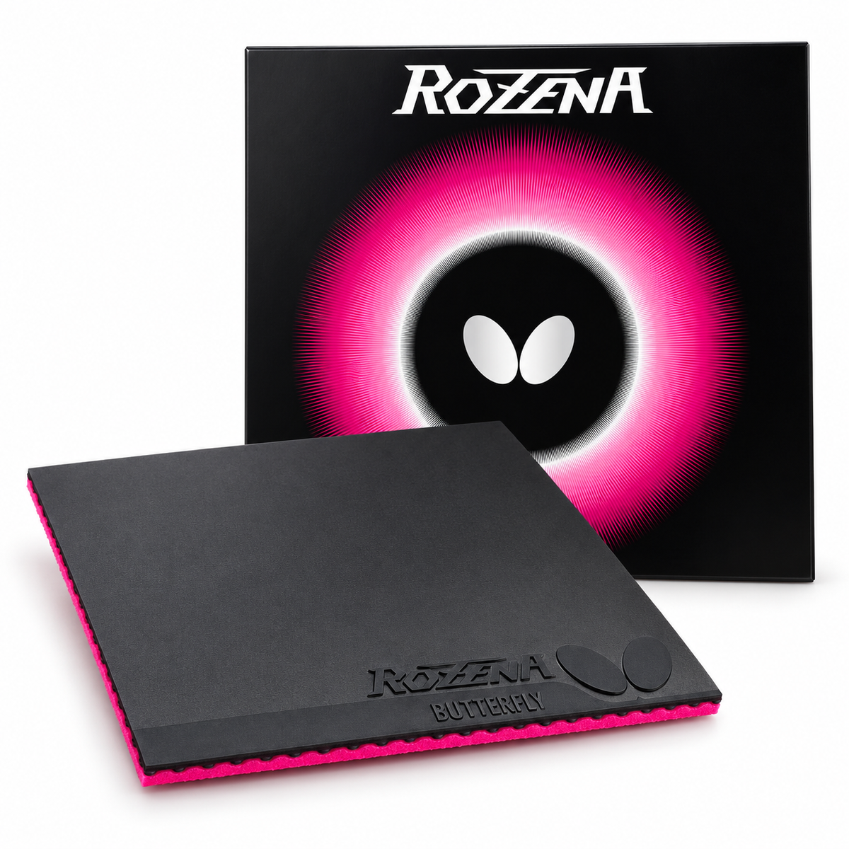 Butterfly Rozena Table Tennis Rubber – Black