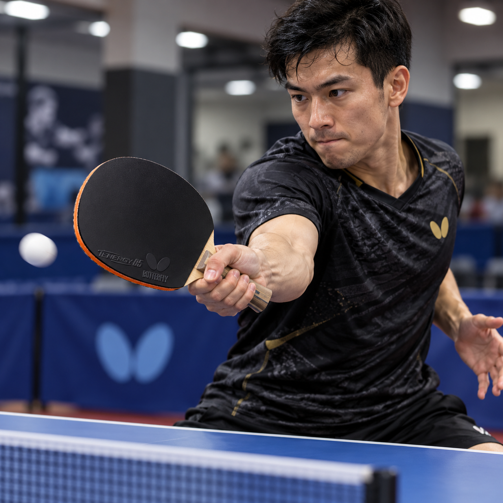 Butterfly Tenergy 05 Table Tennis Rubber – Black