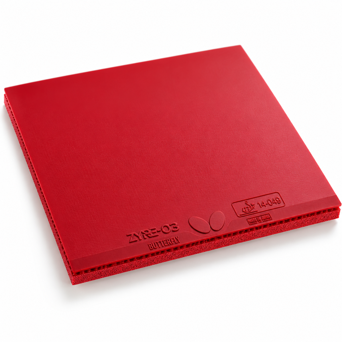Butterfly Zyre-03 Table Tennis Rubber – Red
