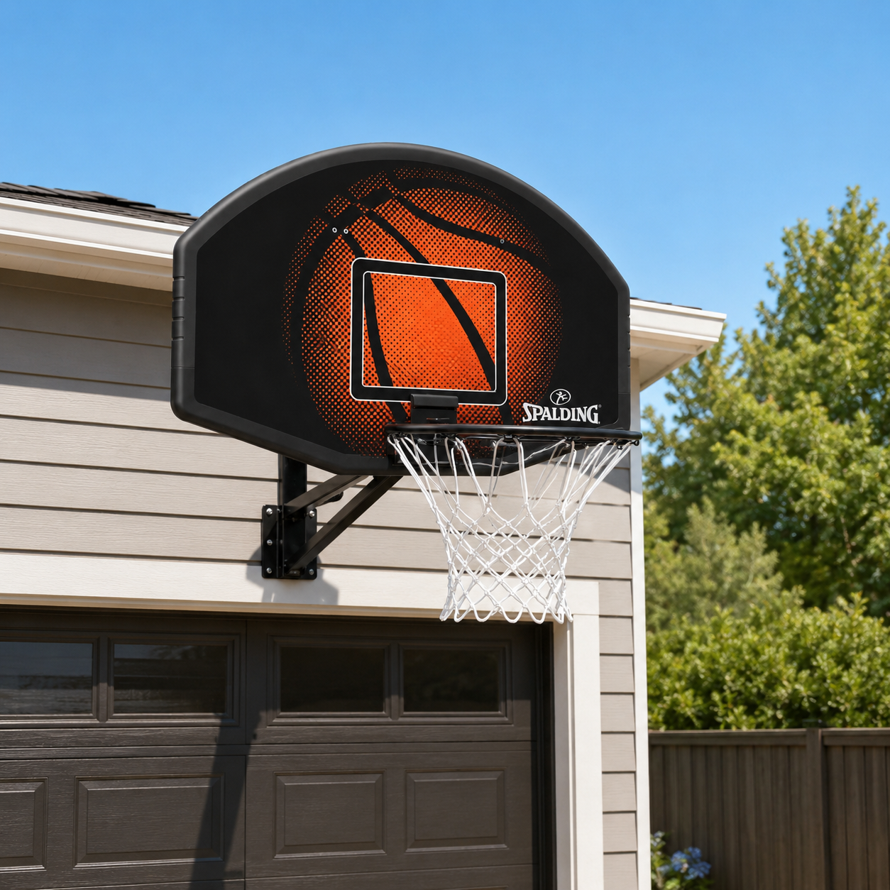 Spalding Basketball Backboard & Rim